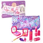 Kit de maquiagem Pretend Play Make it Up com bolsa de cosméticos para crianças