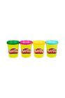 Kit de Massa de Modelar Playdoh Hasbro com 4 Unidades - Item Sortido