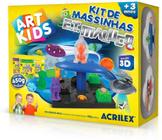 Kit de Massinhas Art Kids Base ET Maluco R.40031 Acrilex