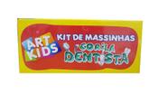 Kit De Massinhas Gorila Dentista Acrilex Art Kids 450g