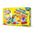Kit de Massinhas Mini Chef Acrilex 450g 40008