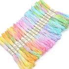 Kit de Meadas Tie Dye Pastel para Bordar Tingimento Artesanal - 20 unidades