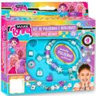 Kit de Miçangas e Berloques para Pulseira Infantil Makebrinq MK24 - Polibrinq