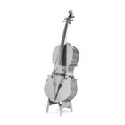 Kit de modelos de metal 3D Metal Earth Bass Fiddle