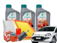 Kit de Óleo e Filtros Fiat Punto 1.4 8v Fire 2007/... óleo 15w40