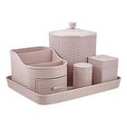 Kit de Organização com 5 Peças Rattan - Jacki Design