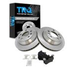 Kit de Pastilhas e Rotor de Freio TRQ Ceramic para Audi Q7 e Porsche Cayenne