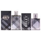 Kit de perfume Burberry Brit para homens, Eau de Toilette, 30 ml, 2 unidades