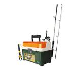 Kit de Pesca com Vara 1.5m + Molinete 142 + Maleta Verde para Pesca com Compartimentos Ajustáveis + Alicate com Balança