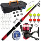 Kit De Pesca Completo Barato 1 Vara 1 Molinete E Acessorios