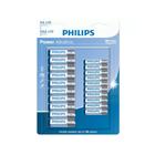 Kit de pilhas alcalina Philips aaa + aa 10 unidades de cada lr036p20bp/59