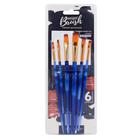 Kit De Pincéis Artísticos Bee Unique Brush 6 Peças Yj-190028