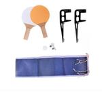 Kit De Ping Pong Tênis Mesa Raquetes Rede Bolinha