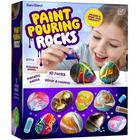 Kit de pintura rupestre Dan & Darci Paint Pouring para crianças de 8 a 12 anos