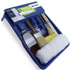 Kit de Pintura Tigre Com 10 Peças Multiuso Profissional Para Pintar Paredes e Tetos Kit Para Pintor Pintar Casa Rolo de Pintura Pincel Espátula