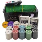 Kit De Poker Profissional 200 Fichas Com 2 Deck