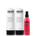 Kit de pós-tratamento Keratin Complex KCEXPRESS com tratamento de cor 400 ml