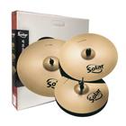 Kit de Prato P/ Bateria Sabian SOL5003P Solar Performance 14 16 20 Set