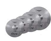 Kit de pratos para bateria Chang Chimbal 13 , Crash 16, Crash16 , crash 18 - Chang Cymbals