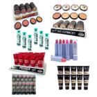 Kit De Produtos Maquiagem Base Blush Batom Para Começar Sua Loja