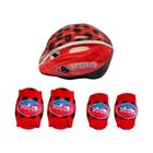 Kit De Proteção Miraculous Lady Bug Multikids Br1630