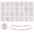 Kit de pulseira Friendship Dowsabel 1400 unidades Letter Beads