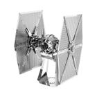 Kit de Quebra-Cabeça 3D TIE Fighter em Metal - Modelo para Montar