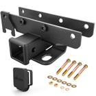 Kit de receptor Trailer Hitch Nilight de 2 polegadas para Jeep Wrangler JL JLU 2018-2024