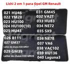 Kit De Reconstrução De Motor Opel GM 2 Em 1 Lishi 2 Em 1 HU46 YM28 HU100 HU43 B111 GM37 GM39 GM45