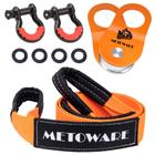 Kit de recuperação METOWARE Offroad de 10 toneladas Winch Snatch Block Pull