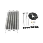 Kit de Refrigerador de Óleo de Transmissão Remoto - Alumínio Universal (2 a 10 Linhas)