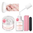 Kit de reparo de unhas AZUREBEAUTY Transparent Crystal 28g/10mL