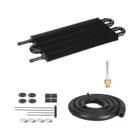 Kit De Resfriamento De Óleo De Tubo Condensador A/c Universal Para Carro 4/6/8 Fileiras Conversor De - ando racing