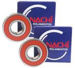 Kit de Rolamentos Roda Traseira Yamaha Xj6 N / Xj6 F Nachi