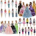 Kit com 10 Conjuntos De Roupas Para Bonecas Barbie - Não Repete - Sheilinha  - Roupa de Boneca - Magazine Luiza