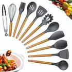 Kit de Silicone com 12 Peças para Cozinha Chef, Gourmet