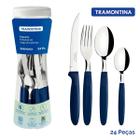 Kit De Talher Ipanema Lâminas Inox 24 Peças Tramontina