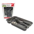 Kit de Talheres em Inox 25 Peças - Cinza - Wincy