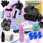 Kit De Tatuagem Tattoo Maquina Bobina Completo