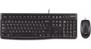 Kit De Teclado E Mouse Logitech Mk120 Português Brasil