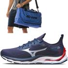 Kit de Tênis Wave Mirai 5 + Mala de Treino Unissex Mizuno Master