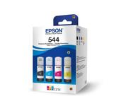 Kit De Tintas Original EPS0N 544 Para Impressoras L1110 L3110 L3150 L5190 l3210 l3250