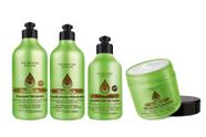 Kit De Tratamento Cabelos Cacheados Moringa Oil Facinatus - Facinatus Cosméticos