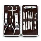 Kit De Unhas 12Em1 Completo Tesoura E Cortador Profissional