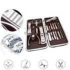 Kit De Unhas Profissional Completo Com 12 Peças Multiuso