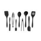 Kit De Utensílios De Silicone Com 9 Peças Pr - Oikos