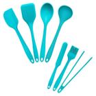 Kit De Utensílios De Silicone Verde Oikos - 7 Peças U Verde