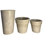 Kit de Vasos Decorativos Lisos para Plantas Casa e Jardim