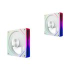 Kit de Ventilador ARGB para PC Teucer Prism S1 120mm - 4/3 Pinos PWM - 5V RGB - 12cm