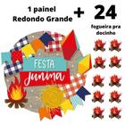 Kit de jogos festa junina painel palhaço bocão barraca do beijo jogo de  argolas pescaria - Festa Maluca - Kit Decoração de Festa - Magazine Luiza